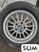 Продаю диски BMW R15.4шт шины летние 17000с